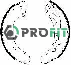 Jeu de mâchoires de frein PROFIT 5001-0652