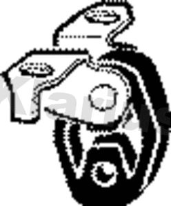 Support, silencieux KLARIUS 420261