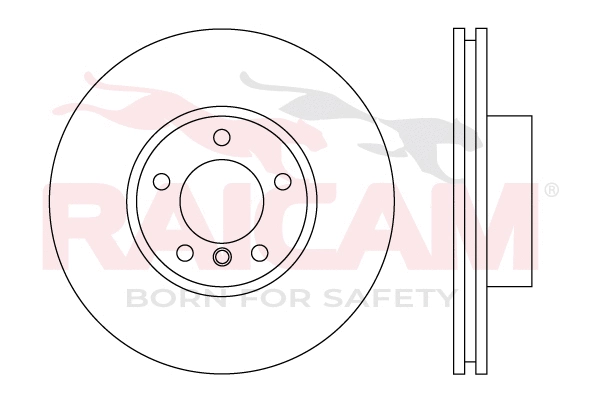 Disque de frein RAICAM RD01506