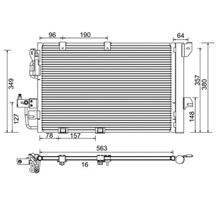 Condenseur, climatisation PowerMax 7110199