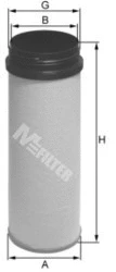 Filtre à air MFILTER A 819