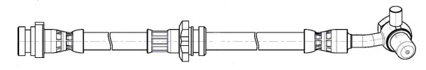 Flexible de frein CEF 515341