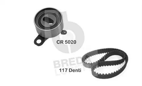 Kit de courroie crantée BREDA LORETT KCD0132