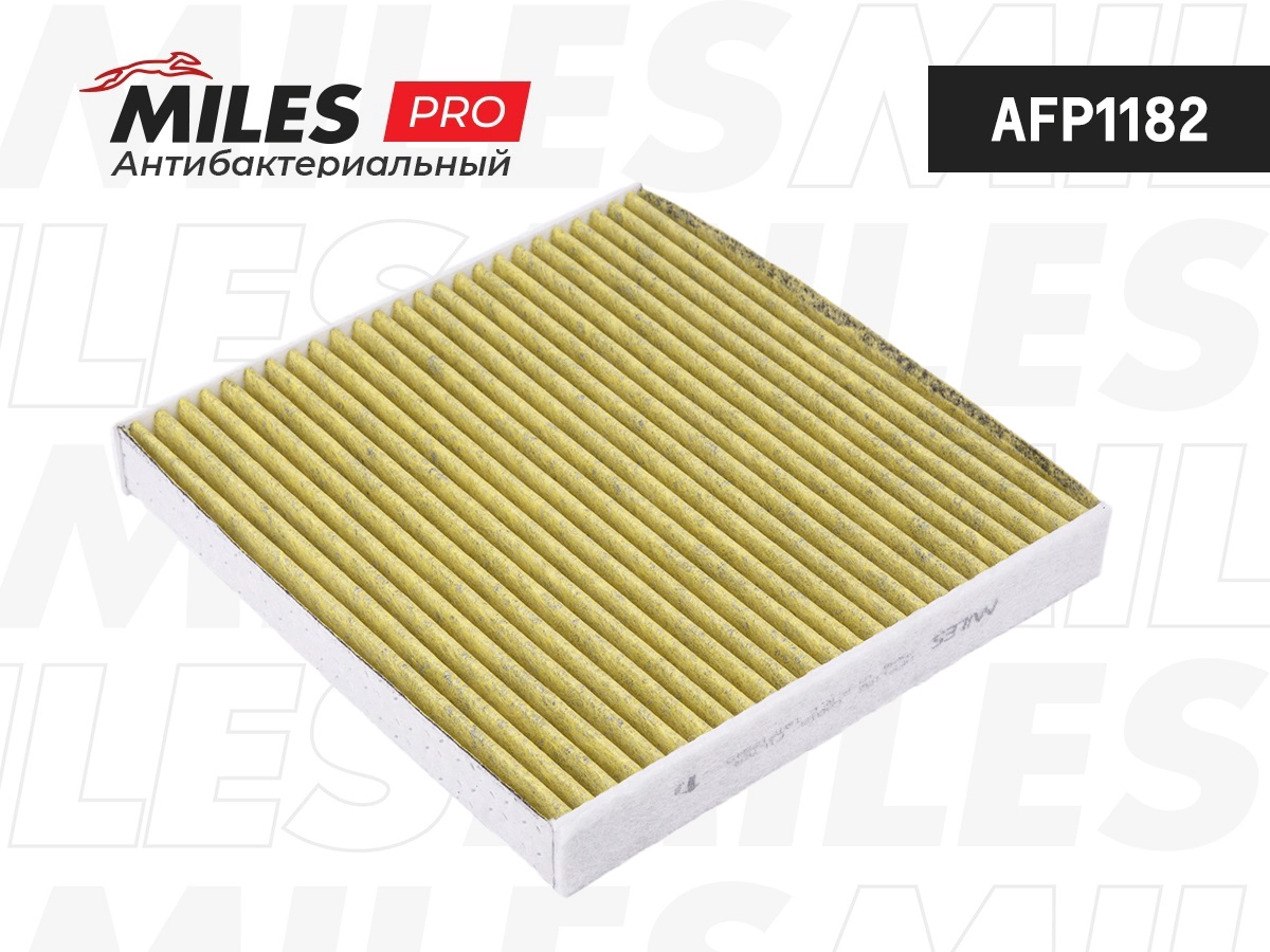 Filtre, air de l'habitacle MILES AFP1182