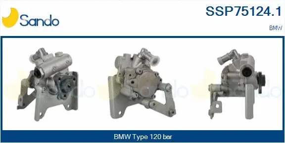 Pompe hydraulique, direction SANDO SSP75124.1