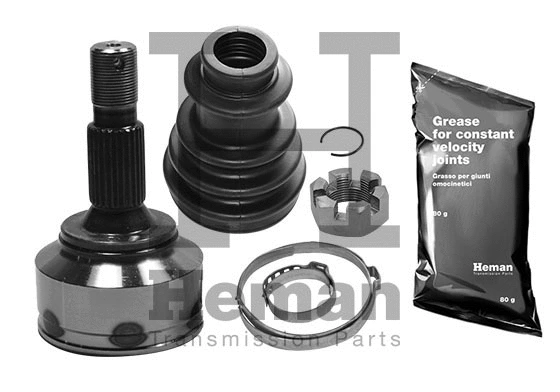 Jeu de joints, arbre de transmission HEMAN TJ04760