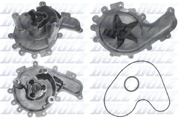 Pompe à eau, refroidissement du moteur DOLZ F214