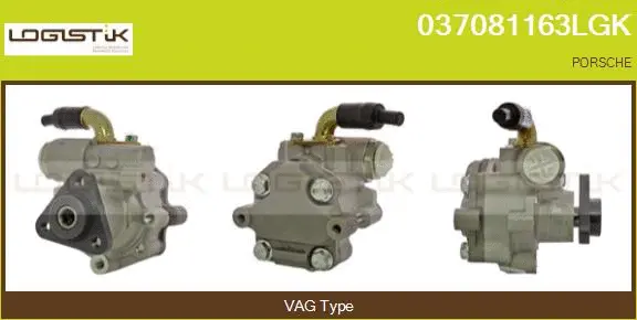 Pompe hydraulique, direction LGK 037081163LGK