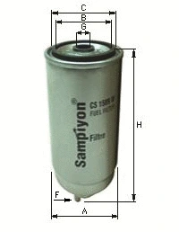 Filtre à carburant SAMPIYON FILTER CS 0207 M