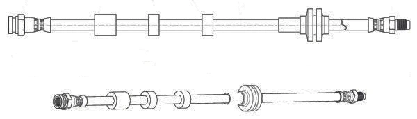 Flexible de frein CEF 514801