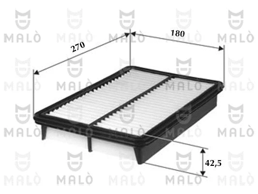 Filtre à air AKRON-MALÒ 1500573