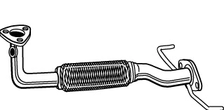 Tuyau d'échappement VEGAZ GmbH MZR-85
