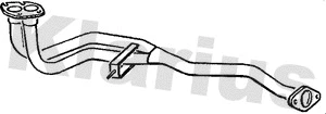 Tuyau d'échappement KLARIUS VL468D