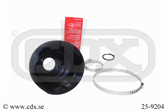 Jeu de joints-soufflets, arbre de commande CDX 25-9204