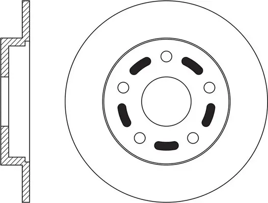 Disque de frein FIT FR0657