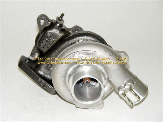 Turbocompresseur, suralimentation SCHLÜTTER TURBOLADER 172-02410