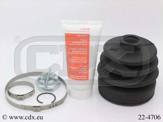 Jeu de joints-soufflets, arbre de commande CDX 22-4706
