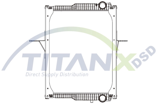 Radiateur, refroidissement du moteur TitanX RD129020