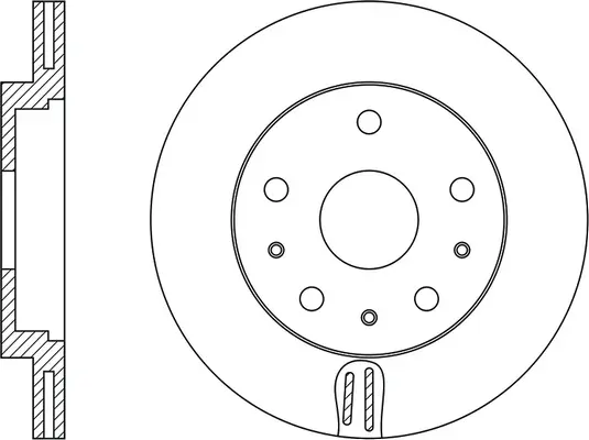 Disque de frein FIT FR0620V