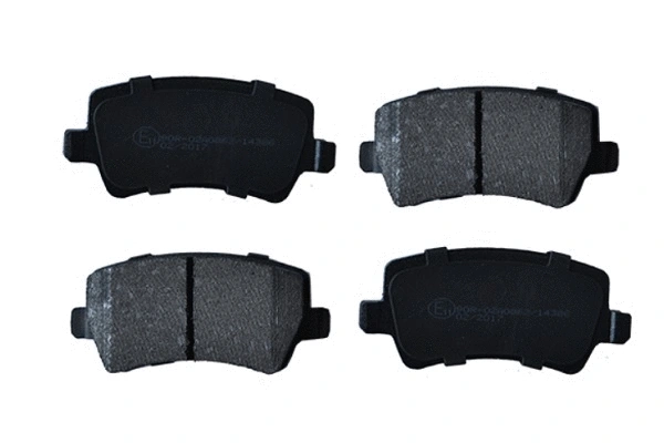 Kit de plaquettes de frein, frein à disque ASAM AUTOMOTIVE 55400