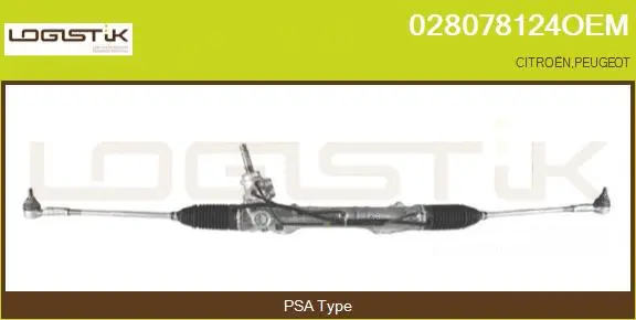 Crémaillère de direction LGK 028078124OEM