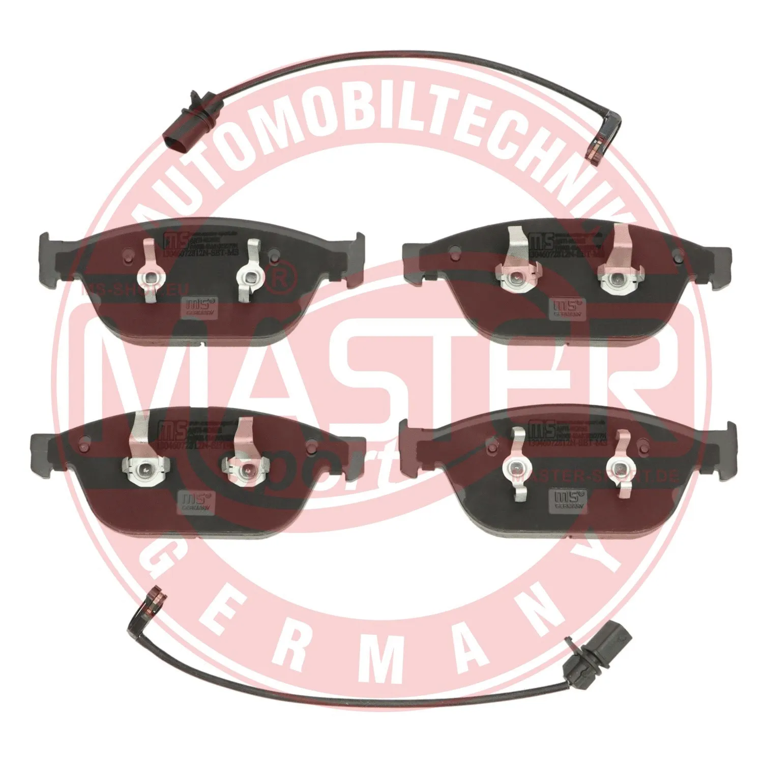 Kit de plaquettes de frein, frein à disque MASTER-SPORT GERMANY 13046072812N-SET-MS