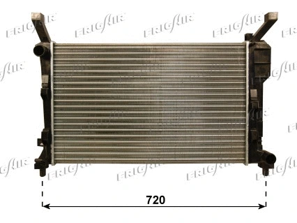 Radiateur, refroidissement du moteur FRIGAIR 0106.3103
