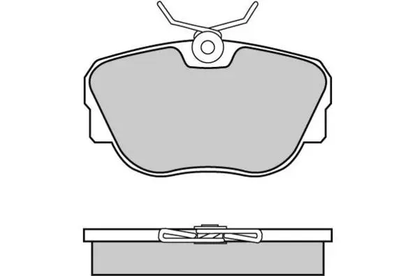 Kit de plaquettes de frein, frein à disque E.T.F. 12-0451
