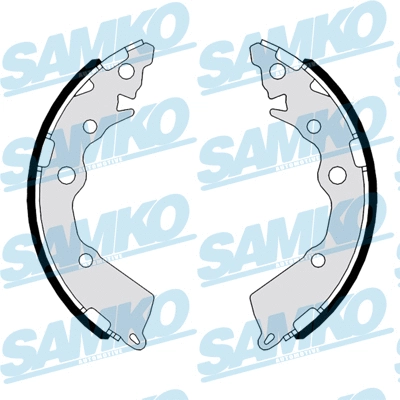 Jeu de mâchoires de frein SAMKO 81167