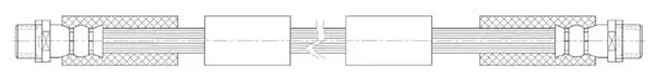 Flexible de frein Technika 46224