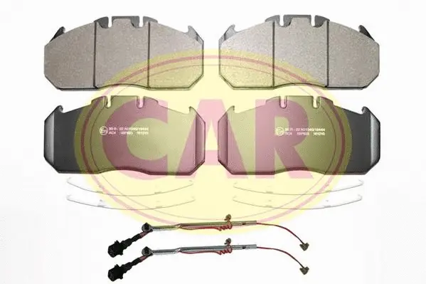 Kit de plaquettes de frein, frein à disque CAR PNT328A