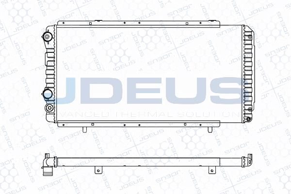 Radiateur, refroidissement du moteur JDEUS M-0070050