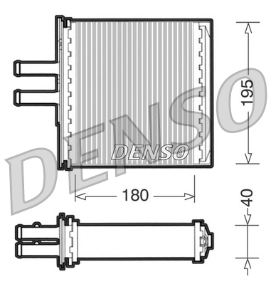 Système de chauffage DENSO DRR09061