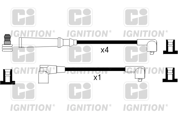 Kit de câbles d'allumage QUINTON HAZELL XC346