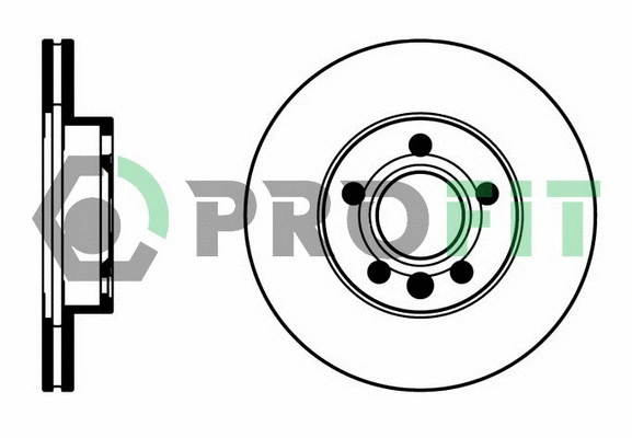 Disque de frein PROFIT 5010-1010
