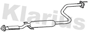 Silencieux central KLARIUS 260298