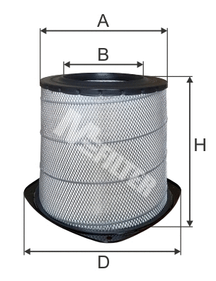 Filtre à air MFILTER A 511