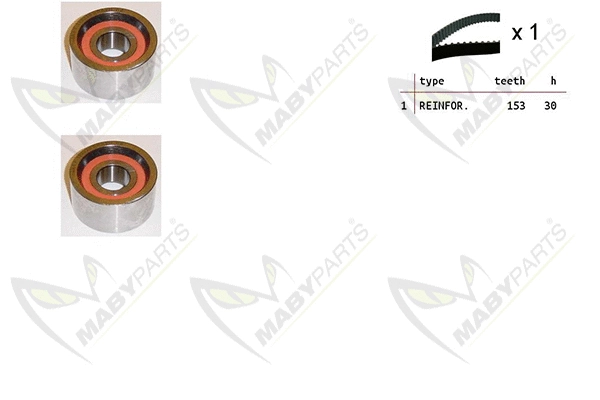 Kit de courroie crantée MABYPARTS OBK010073