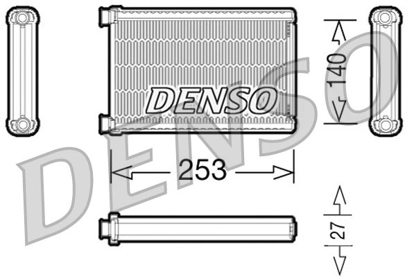 Système de chauffage DENSO DRR05005