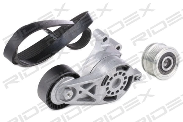 Jeu de courroies trapézoïdales à nervures RIDEX 542R0250