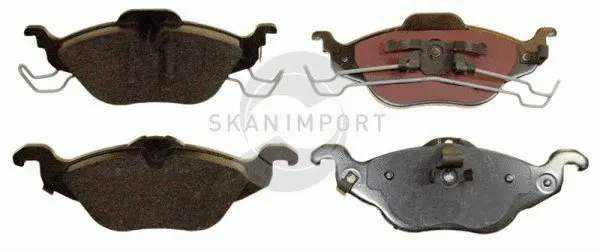 Kit de plaquettes de frein, frein à disque SKANIMPORT BVO 5144SK