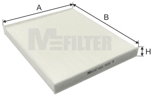 Filtre, air de l'habitacle MFILTER K 9232