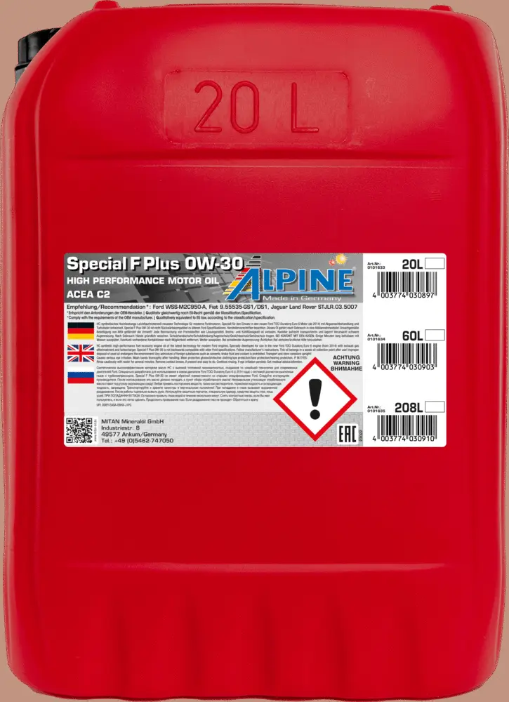 Huile moteur ALPINE 0101633