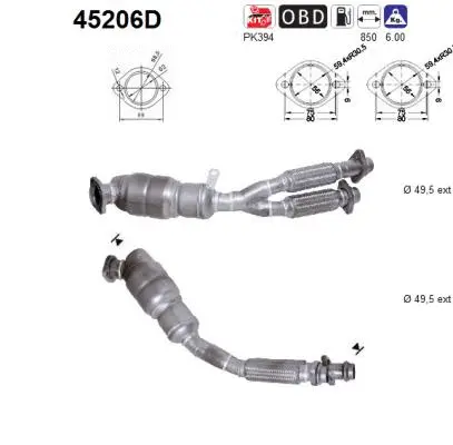Catalyseur AS 45206D