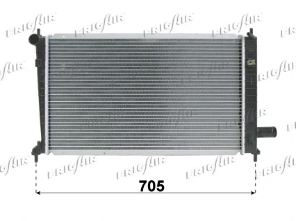 Radiateur, refroidissement du moteur FRIGAIR 0122.3013