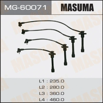 Kit de câbles d'allumage MASUMA MG-60071