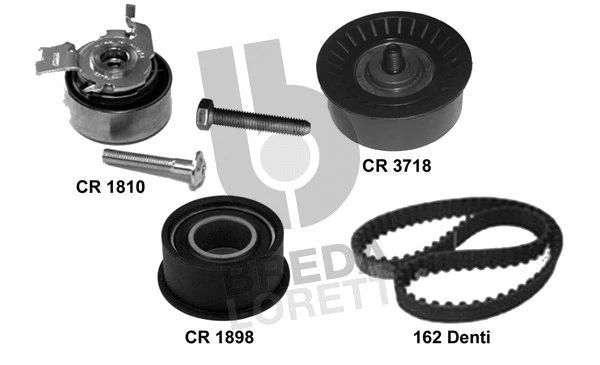 Kit de courroie crantée BREDA LORETT KCD0718