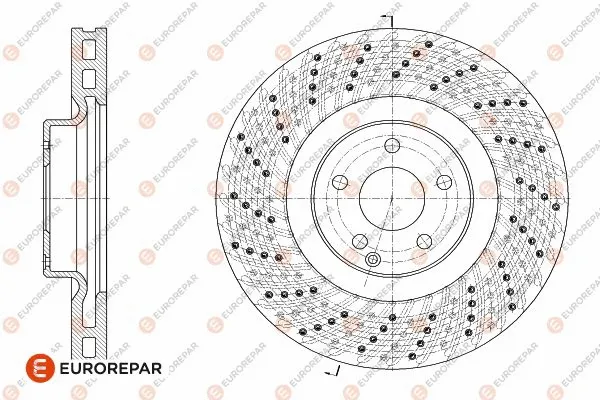 Disque de frein EUROREPAR 1642780480