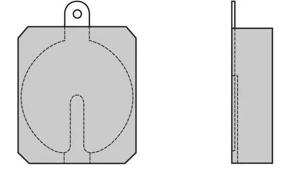 Kit de plaquettes de frein, frein à disque E.T.F. 12-0013