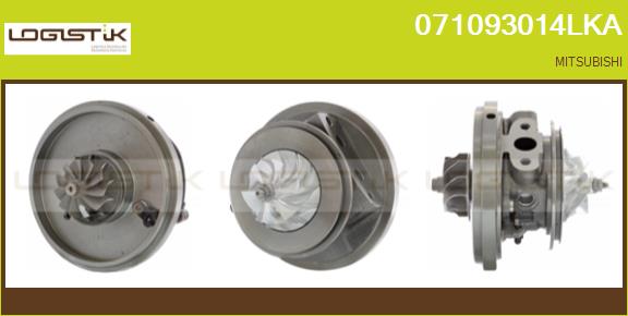 Groupe carter, turbocompresseur LGK 071093014LKA